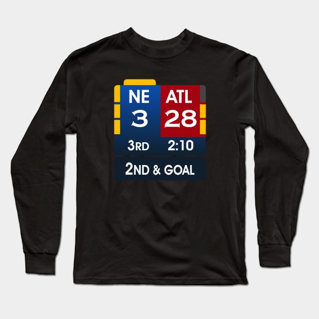 The Falcons 28-3 Lead Long Sleeve T-Shirt by pororopow